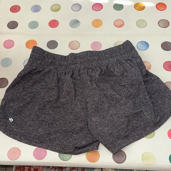 Lululemon Charcoal Gray Tracker Shorts - Picture 2 of 4